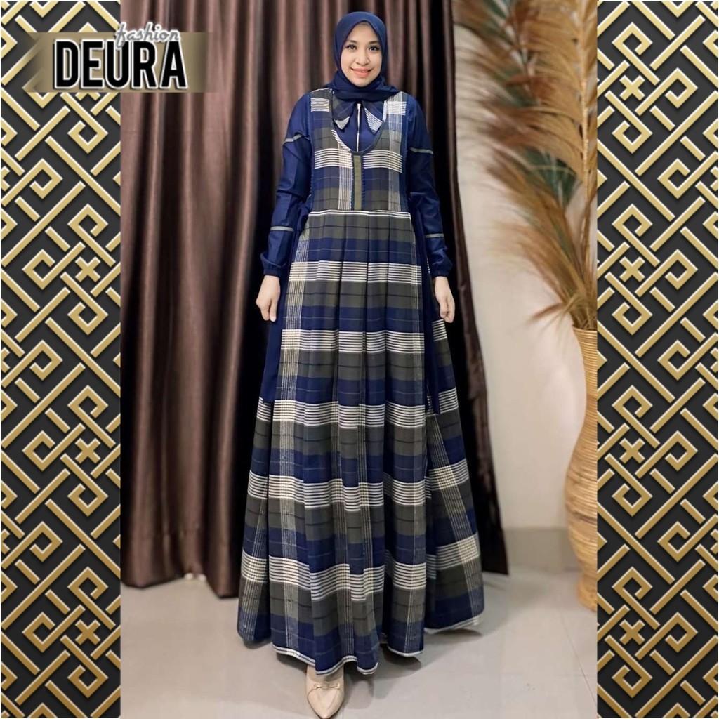 DEURA FASHION - Gamis Wanita Deura SD-430 / Gamis Deura Terbaru / Gamis Deura Original