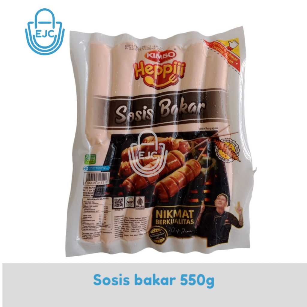 

[EJC] SOSIS BAKAR KIMBO HAPPIII SOSBAK KIMBO 550GR 12PCS