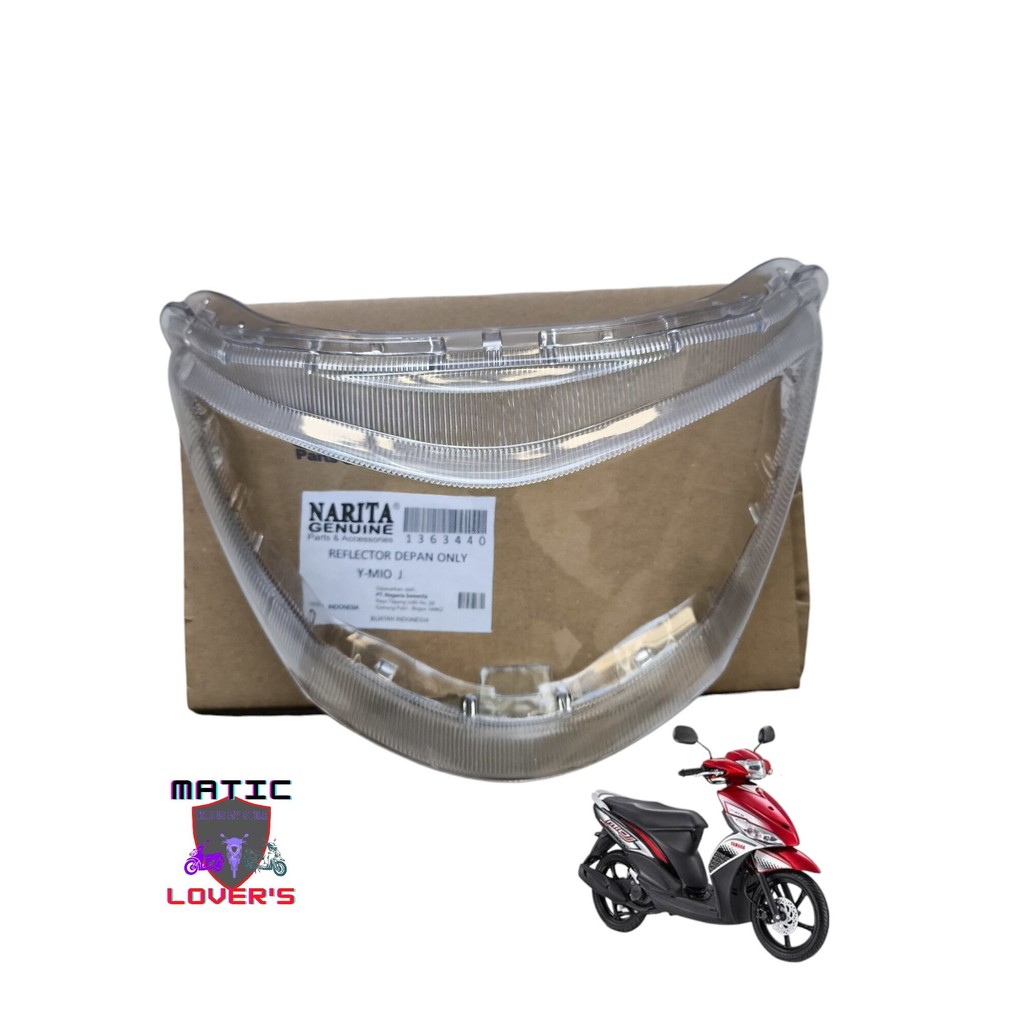 mika kaca lampu depan yamaha mio j mio gt mika lampu depan mio j mio gt 2012-2014  mika depan mio j 