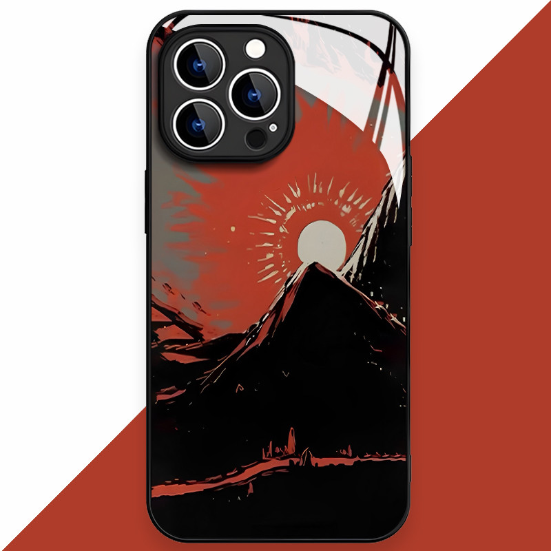 Case Iphone 13 13 Mini kaca Casing Iphone 14 15 Plus Case Iphone 15 14 Pro Max Casing Iphone 6 6S 6 