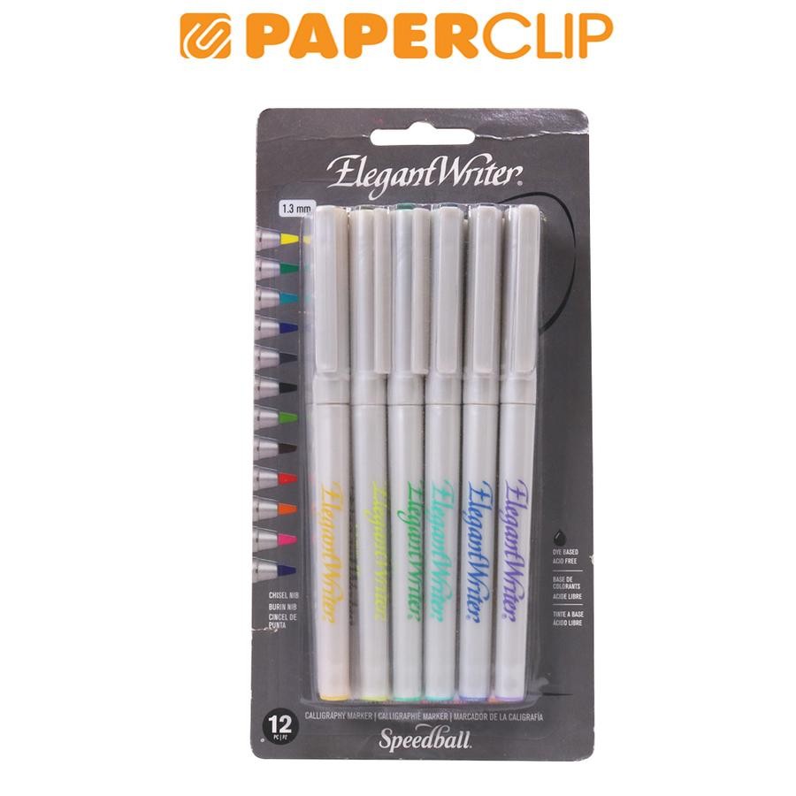 

MARKER CALLIGRAPHY SPEEDBALL ELEGANT WRITER SET 12C 002821