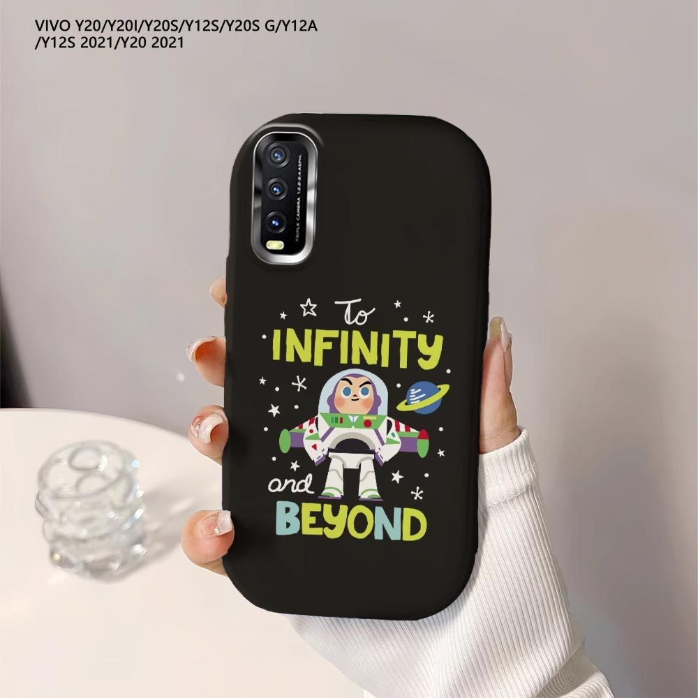Untuk Vivo Y20 Y12S 2021 Y12A Y20S Y20A Y20i Y20G Y20e Y20t Anime Toy Story Back Cover Case Soft Ori