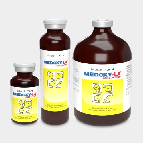 MEDOXY LA 100ml Medion Oxytetracycline Long Acting