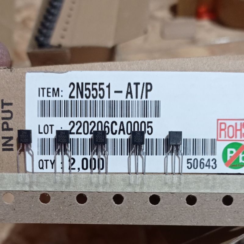 2N5551 Transistor 2N5551 original KEC