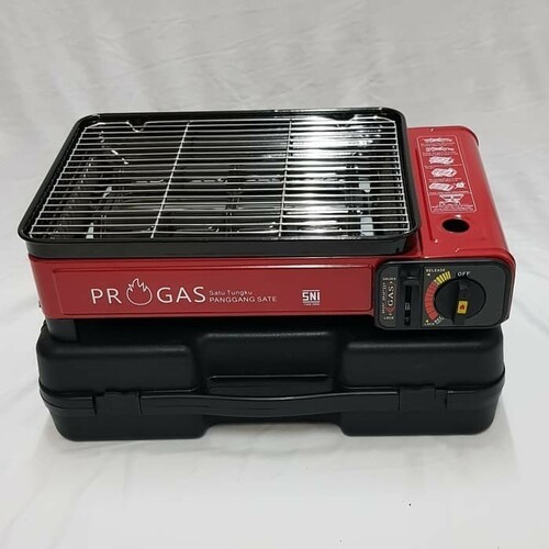 Kompor Barbeque Grill Portable / Kompor Panggangan Sate Progas