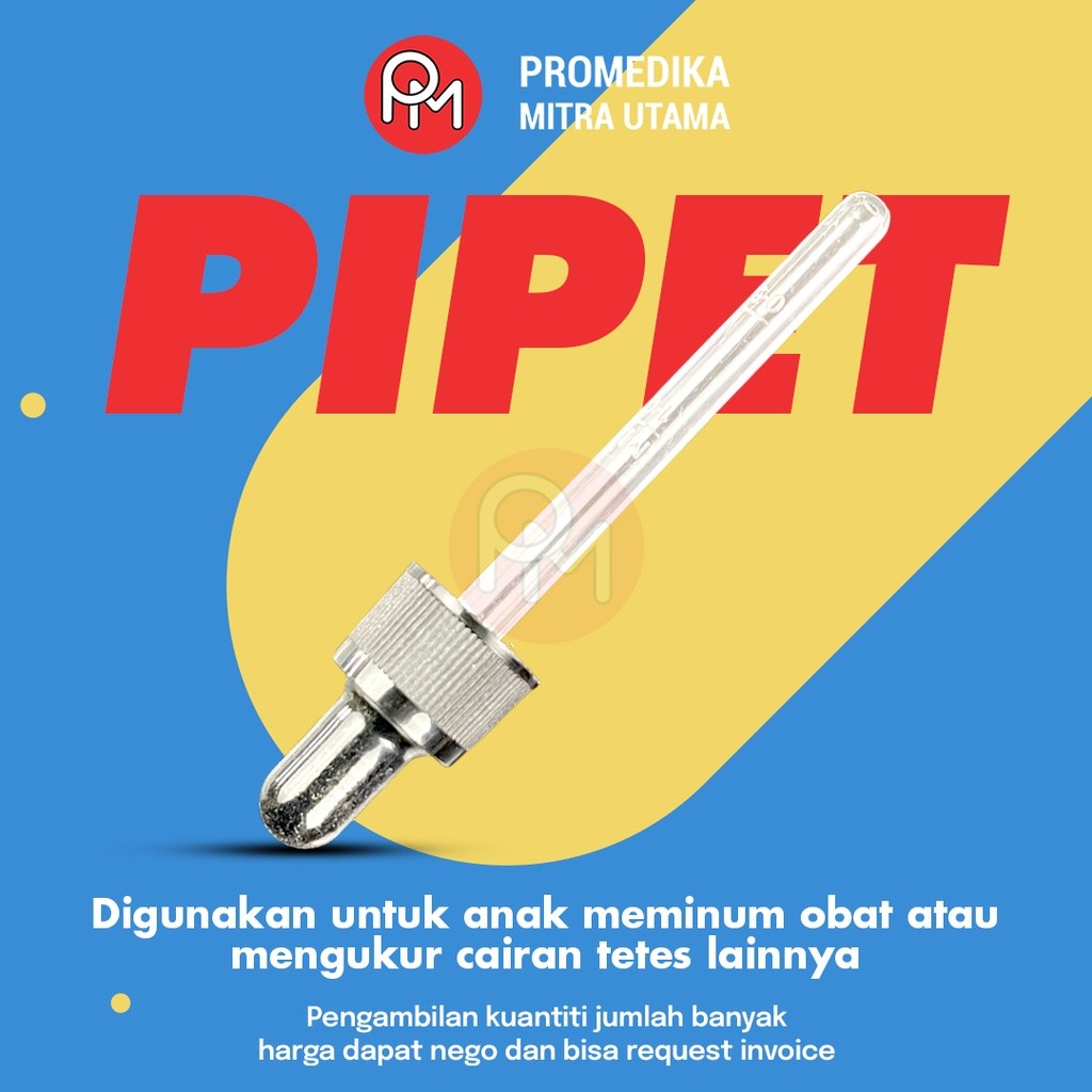 Pipet Obat Dot untuk pemberian sirup untuk anak ukuran 1 ml
