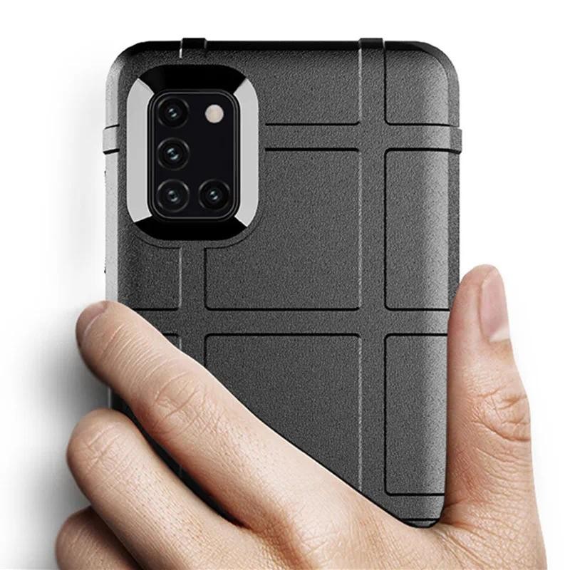 Phone casing ShockProof Shield Case Untuk Samsung Galaxy A31 A 31 Armor Casing silikon berat untuk g