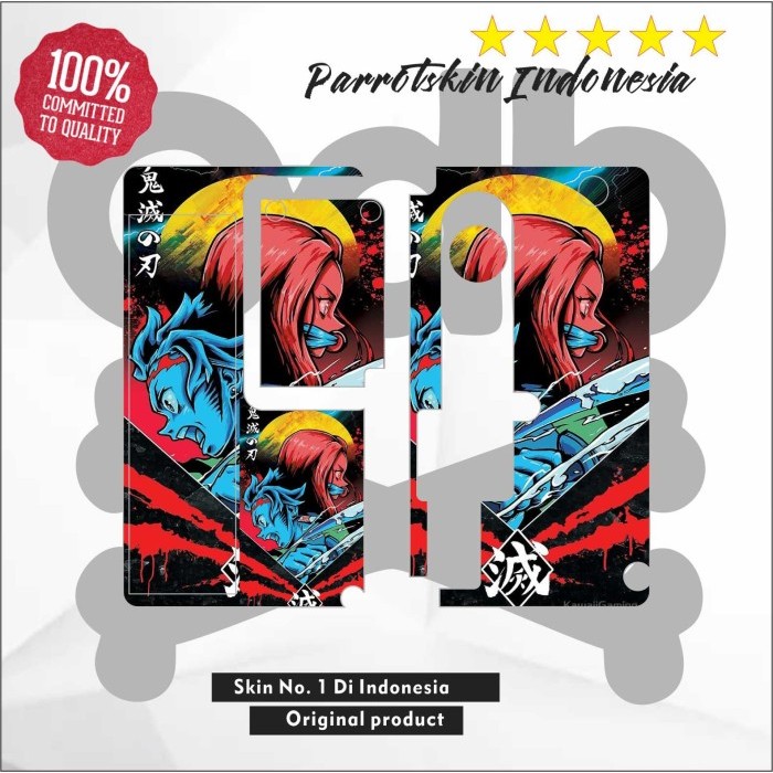 

Garskin Sticker Inner Mayday katalog Anime keren Bisa custom - Nezuko tanjiro by Urbanite store
