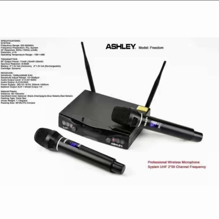 Mic ASHLEY Freedom mic Wireless FREEDOM ORIGINAL