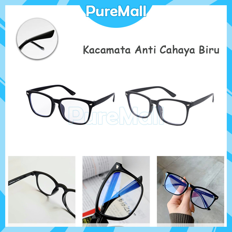 Kacamata Anti Blue Light Anti Radiasi / Kacamata Anti Radiasi Komputer Hp Pria Wanita