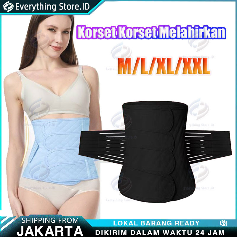 Korset Stagen Korset Melahirkan Stagen 3 in 1 Korset Pasca Melahirkan Pakaian Dalam Wanita / Korset 
