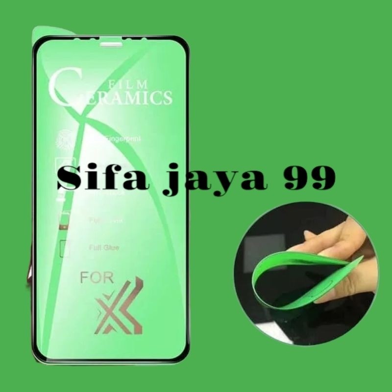 TG Tempered glass Ceramic Clear Type Oppo A83/ A71/ A39 Anti Gores Pelindung layar hp [SF]