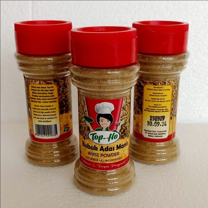 

TOPHO BUBUK ADAS MANIS / ANISE POWDER 50g