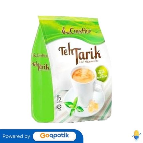 

Chek Hup Teh Tarik 3 In 1 40 Gram Pack 15 Sachet