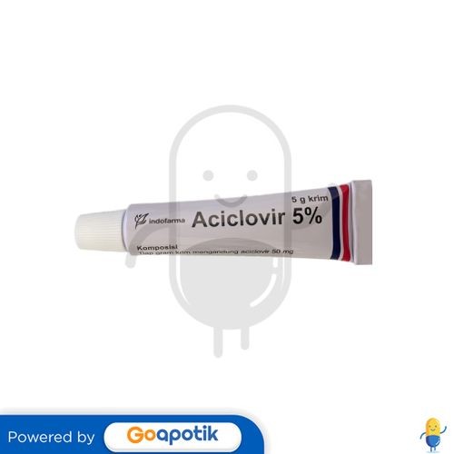 Acyclovir Indofarma Krim 5 Gram