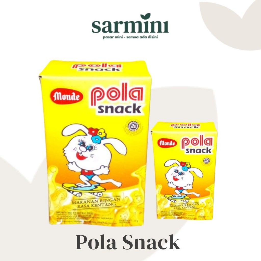 

Monde Pola Snack 25gr - Mini Box Cemilan Anak Bayi