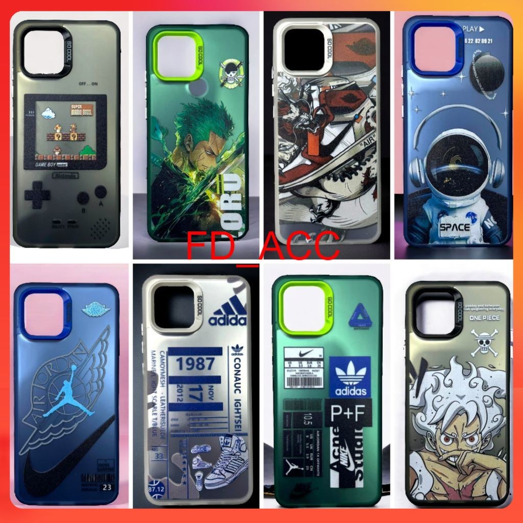 [ OPPO A1K | A3S | A15 | A15S | A16 | A17 | A17K ] CASE IMD PLATE HOLOGRAM CORAK STITCH ONE PIECE ZO