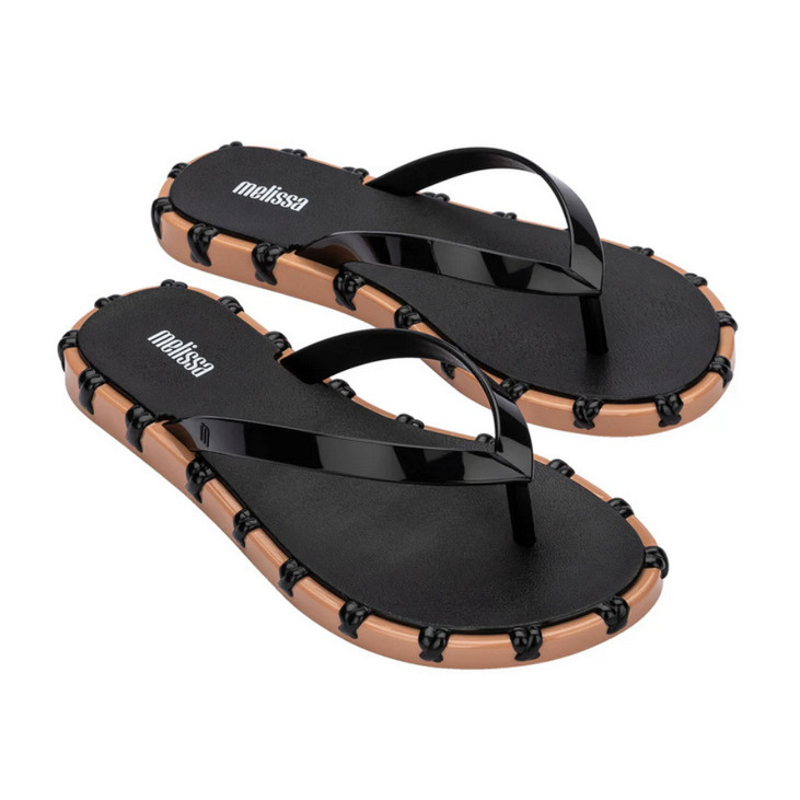 Sandal Jepit Wanita Melissa Ana Ad Black