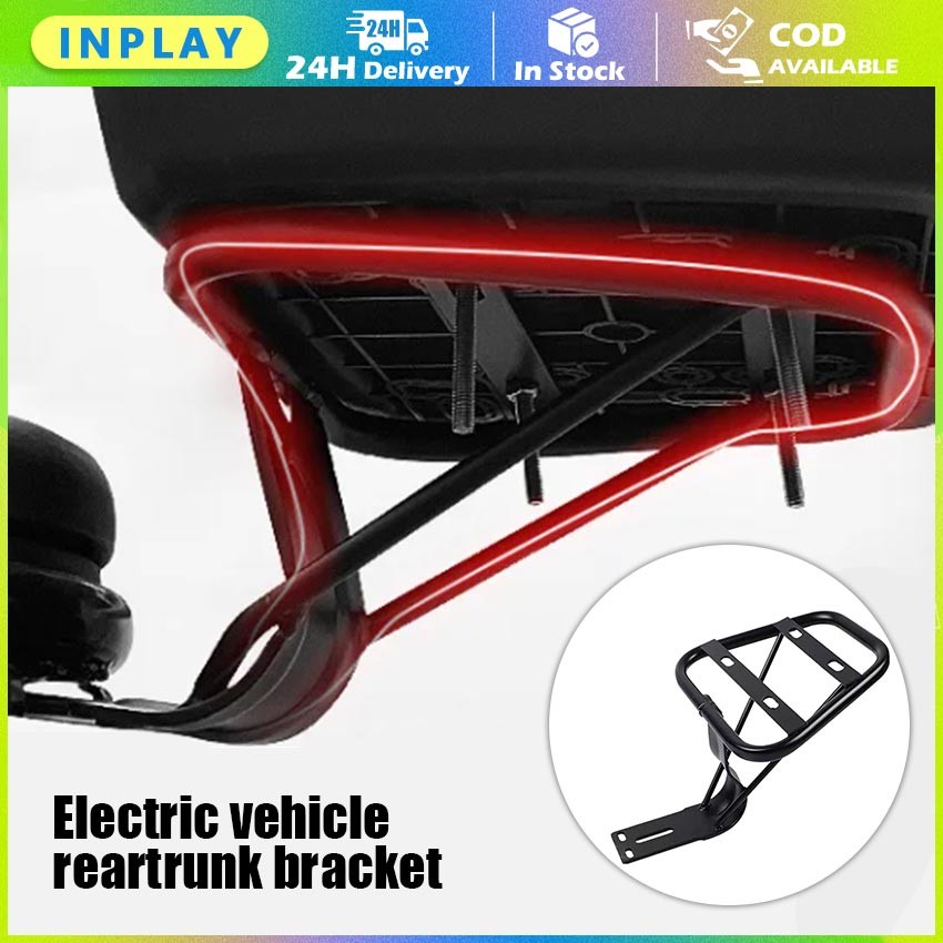 Braket Bagasi Sepeda Listrik Universal / Dudukan Box Behel Belakang Motor