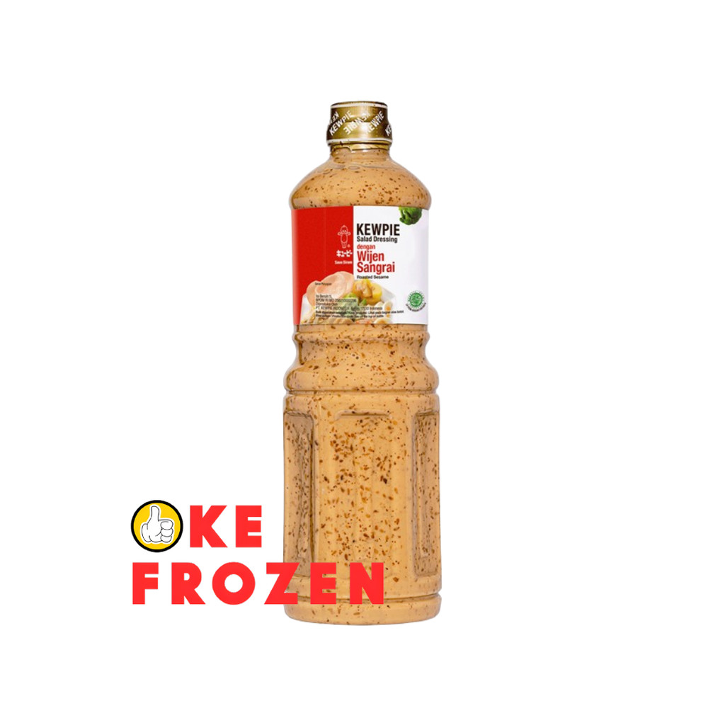 

KEWPIE SALAD DRESSING ROASTED SESAME 1LITER SAUS SIRAM DENGAN WIJEN