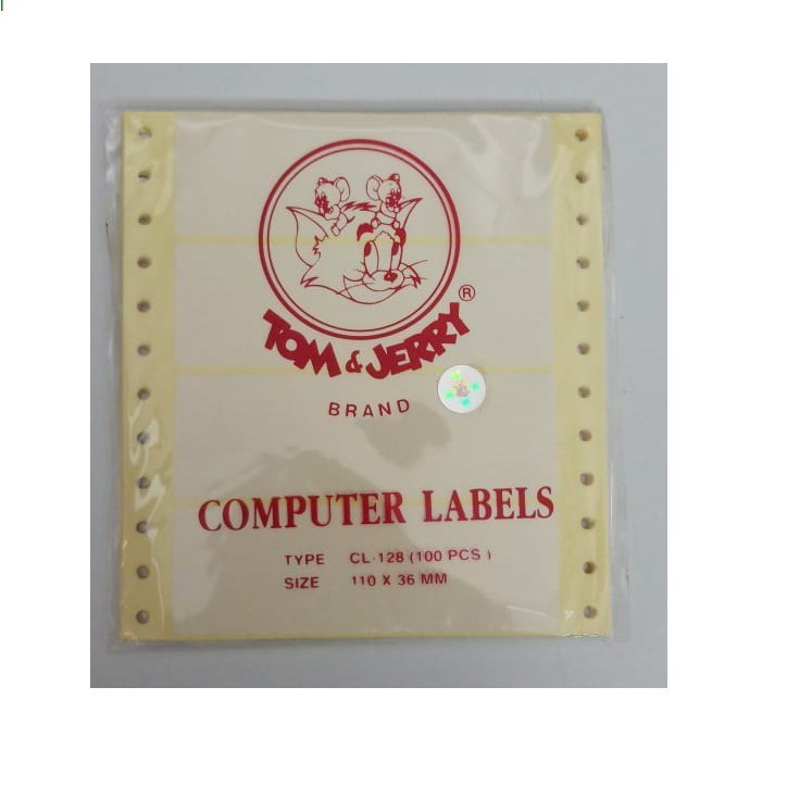 

Computer Label Cl 128