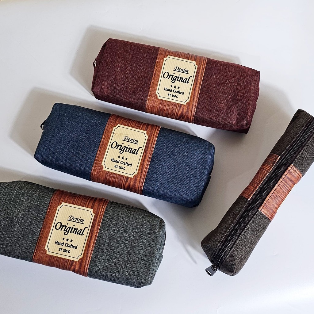 

GG Kotak Pensil Sleting Shintoeng Segi 8x20/Pencil Pouch/Tempat Pensil/Dompet Pensil/Tepak