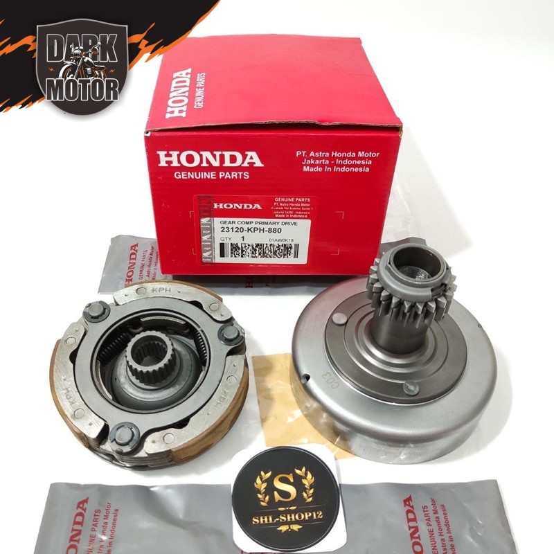 lonceng+kampas ganda kph honda karisma supra x 125 Mangkok Ganda KPH