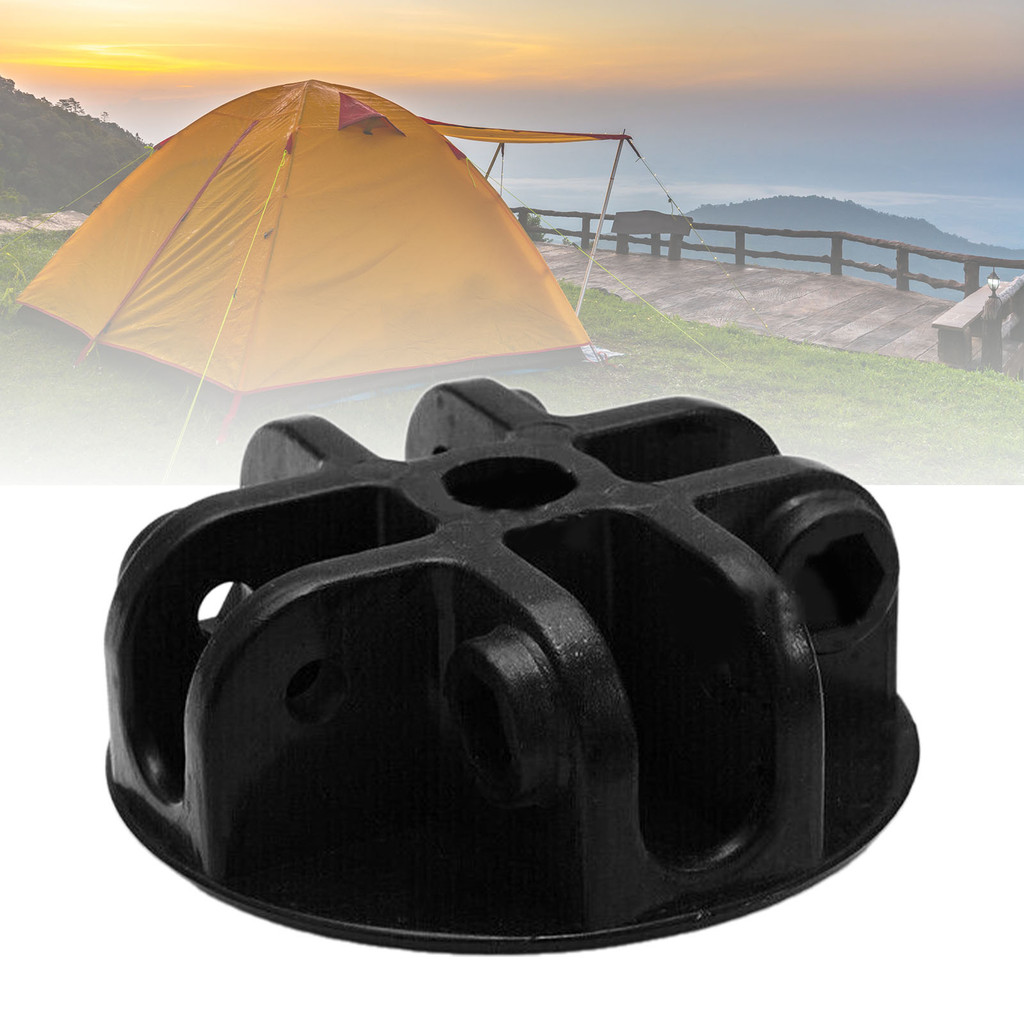 4-way Roof Centre Bracket for Tent Reusable Outdoor Canopy Connector Multiuse for Camping Tent Roof-