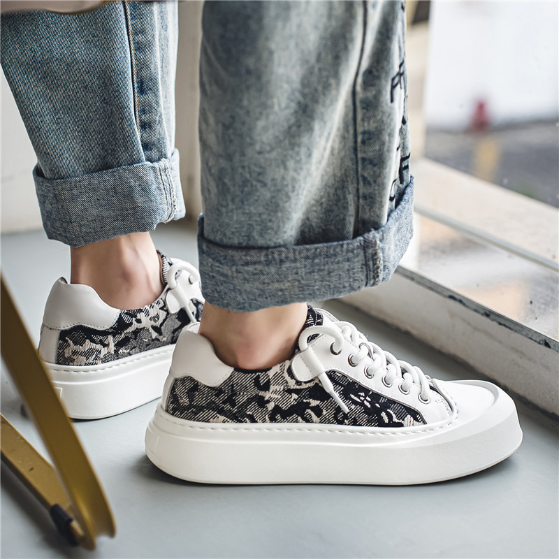 Men skateboarding shoes fashion men sneakers men sport shoes PU+canvas men casual shoes men canvas s