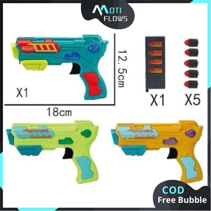 Mainan Anak MULTI - FUNCTION SHOOTING GUN 8201 Mainan Tembakan Anak Shooting Gun