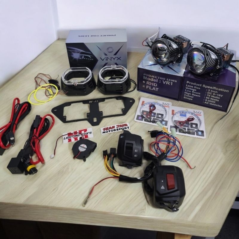 PROJIE PROJECTOR BILED VINYX VR1 3INCH NMAX OLD