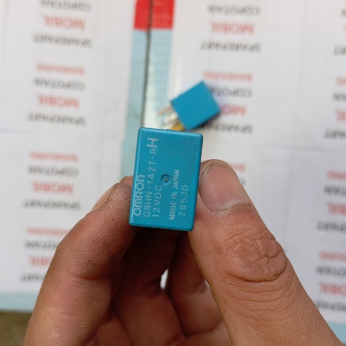 RELAY OMRON BIRU KOTAK KAKI 4 KODE G8HN-1A2T-RH suzuki Aerio baleno