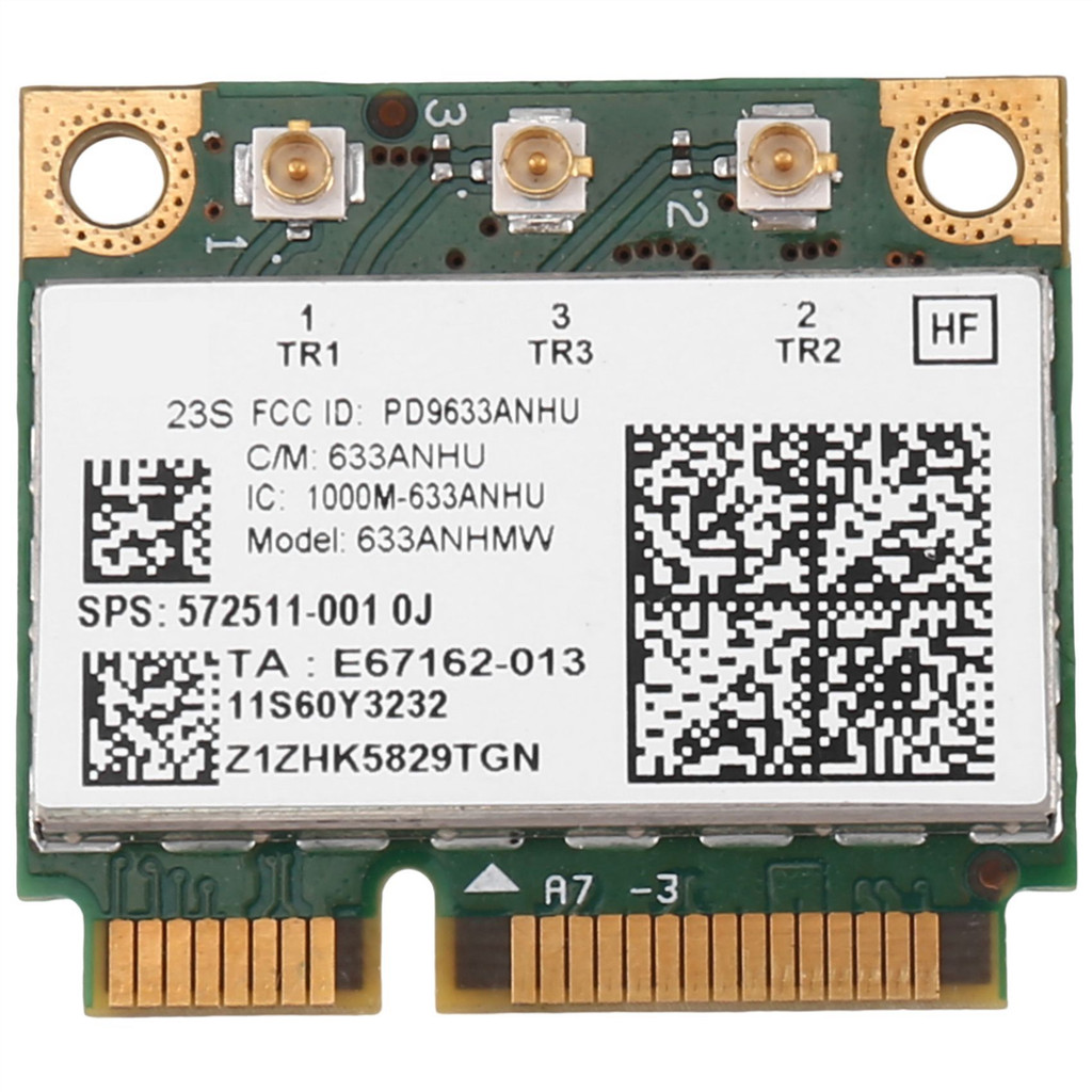 6300AGN 633ANHMW Wireless WiFi Card Mini Pcie Card 802.11A/G/N 2.4G+5.0 Ghz for Lenovo Thinkpad T410