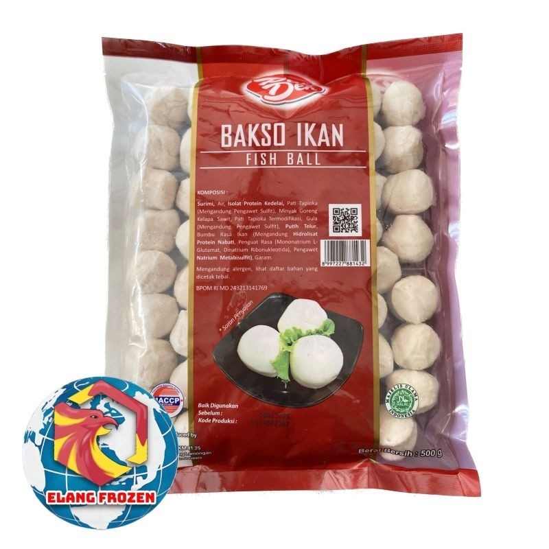 

Pak Den Bakso Ikan | White Fish Ball 500gr