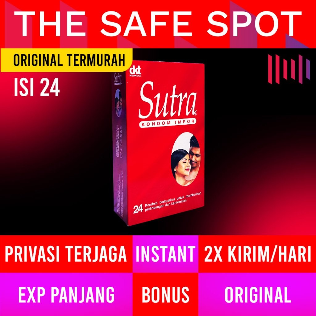 

konnnndddoooo Merah Sutra Classic isi 24 Pcs Impor Anti Bocor Internasional Privasi Bintaro Tangerang