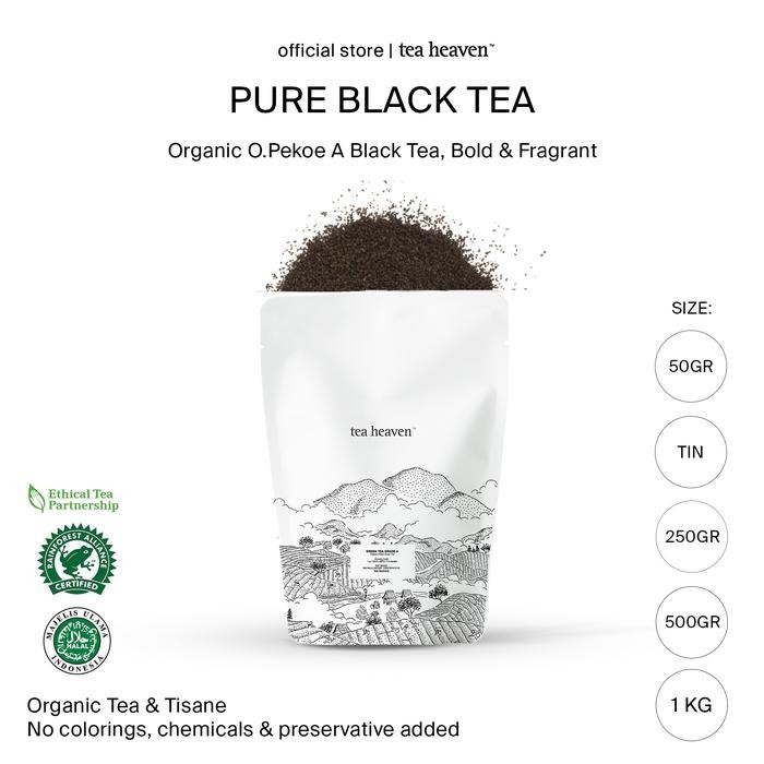 

Teh Hitam Black Tea Organik Kiloan GROSIR Hotel Restoran Cafe - 1 kg