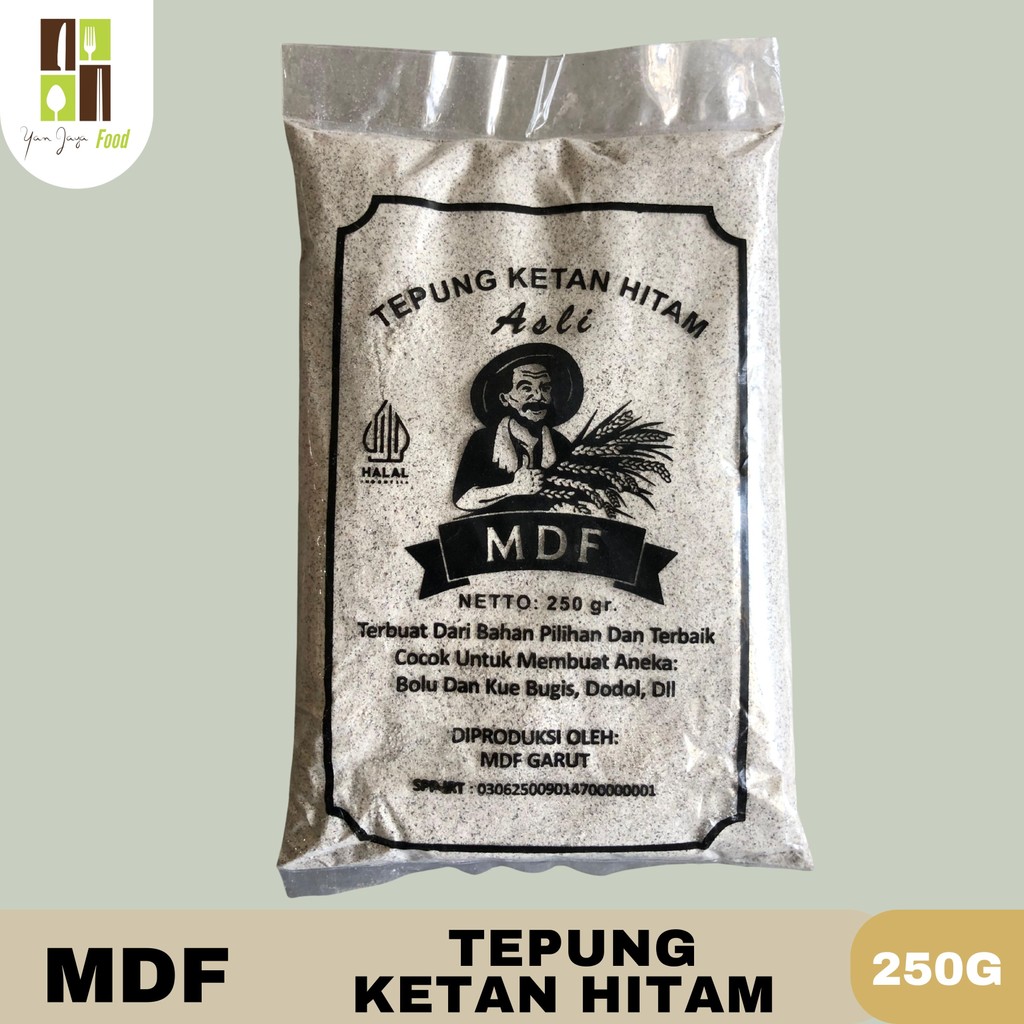 

MDF Tepung Ketan Hitam Asli 250g / Tepung Ketan / Ketan Hitam