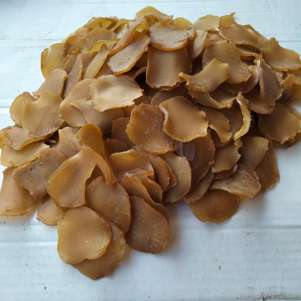 

Aneka snack Krupuk Rambak Mentah Atau Krupuk Puli Khas Madura