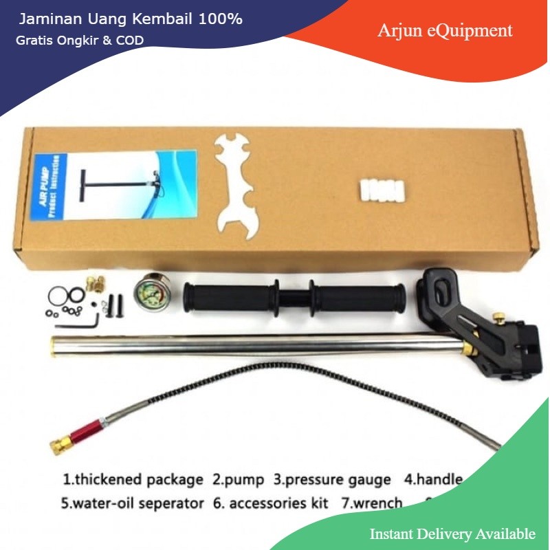 Pompa pcp murah 4500 psi gejluk mouser marauder original pompa stenlis import