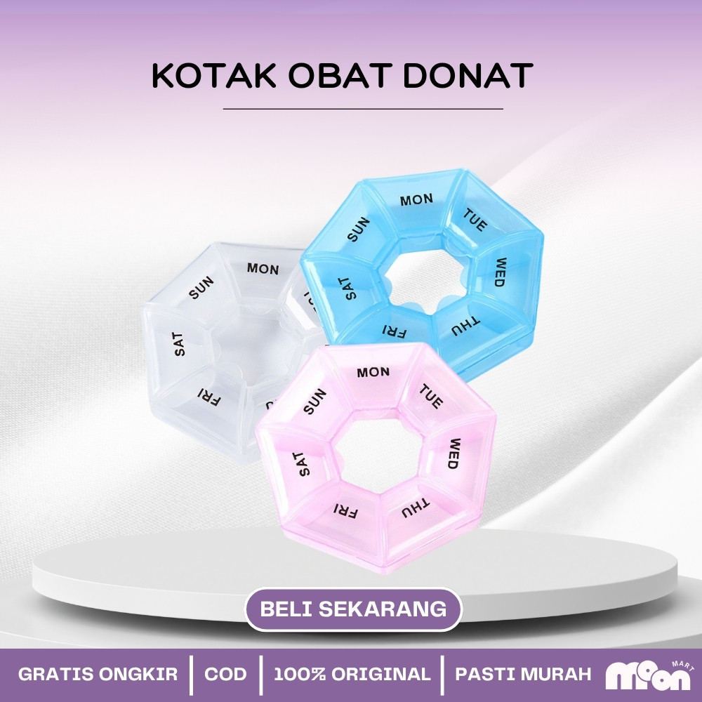 JEDI Kotak Obat / Tempat Obat / Tempat Obat Harian / Kotak Obat Harian / Medicine Box / Kotak Obat 7