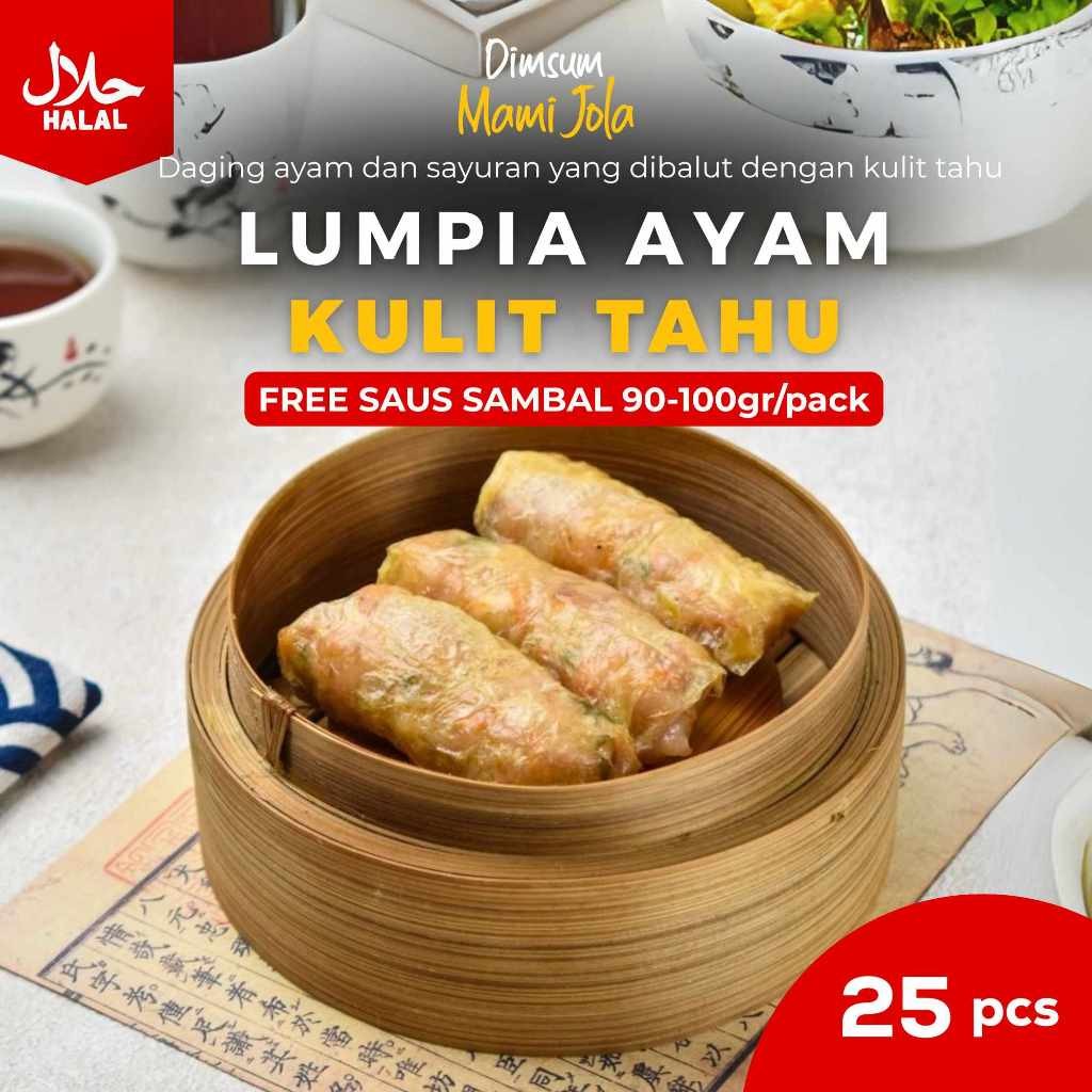 

@Palmerah Lumpia Ayam Kulit Tahu isi 25 pcs (Frozen) FREE SAOS SAMBAL