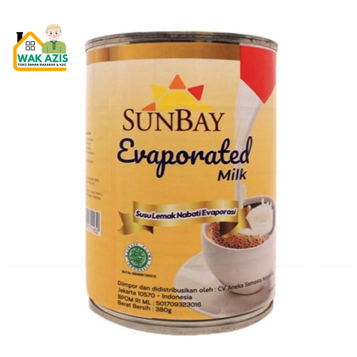 

SUNBAY SUSU EVAPORASI 380GR