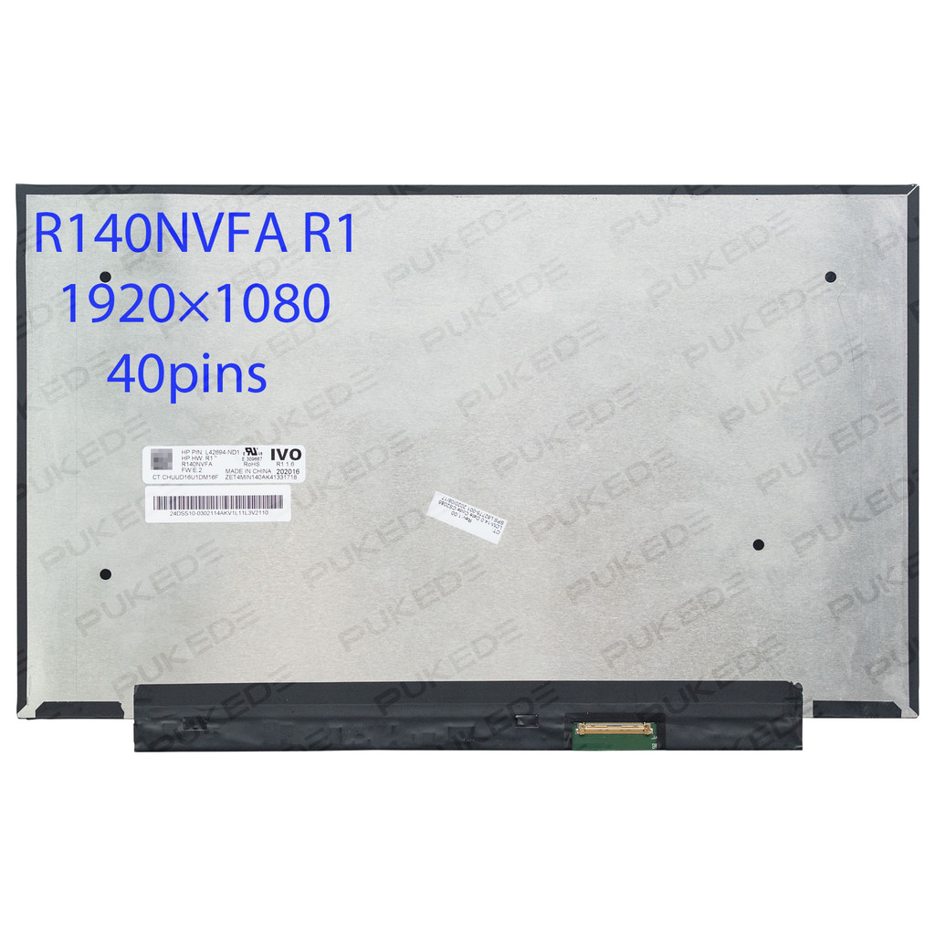 14.0"in Laptop LCD Tou Screen display R140NVFA R1 NV140FHM-T01 B140HAK03.3 0A for HP EliteBook 840 G