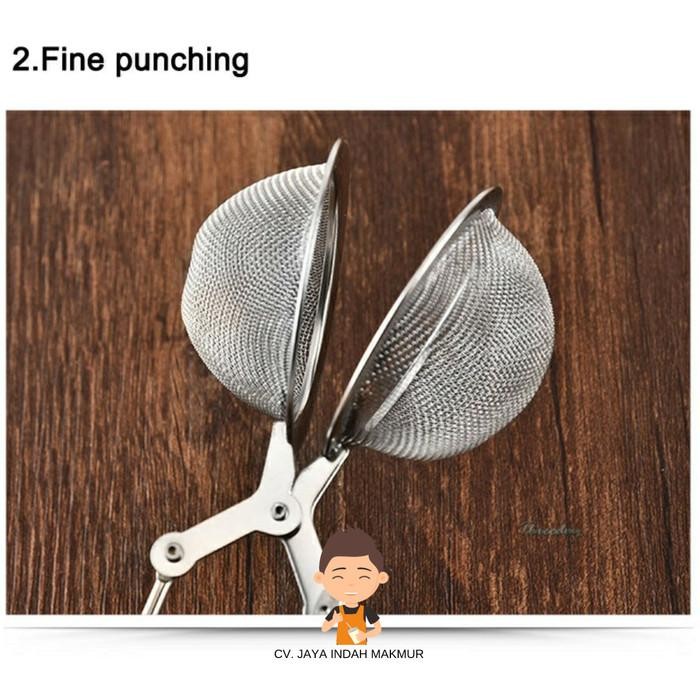 Promo Tea Strainer (Saringan Teh) Tea Ball Strainer Infuser Capit Stainless - CAPIT terlaris