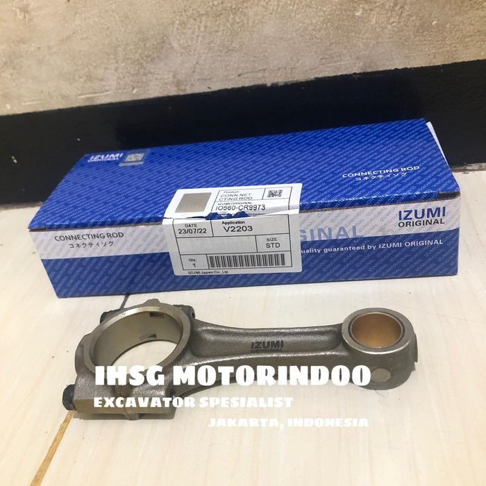CONECTING ROD CON ROD STANG PISTON KUBOTA V2203 IZUMI