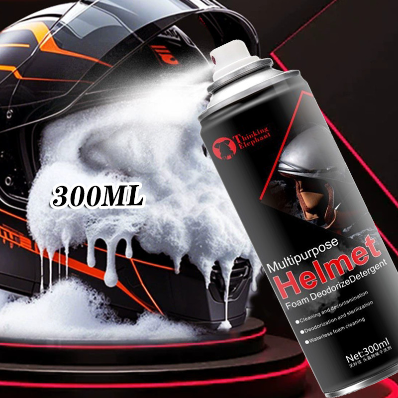 300ML Foam Pembersih Helm / Pembersih Kaca Helm Motor / Helmet Foam Cleaner