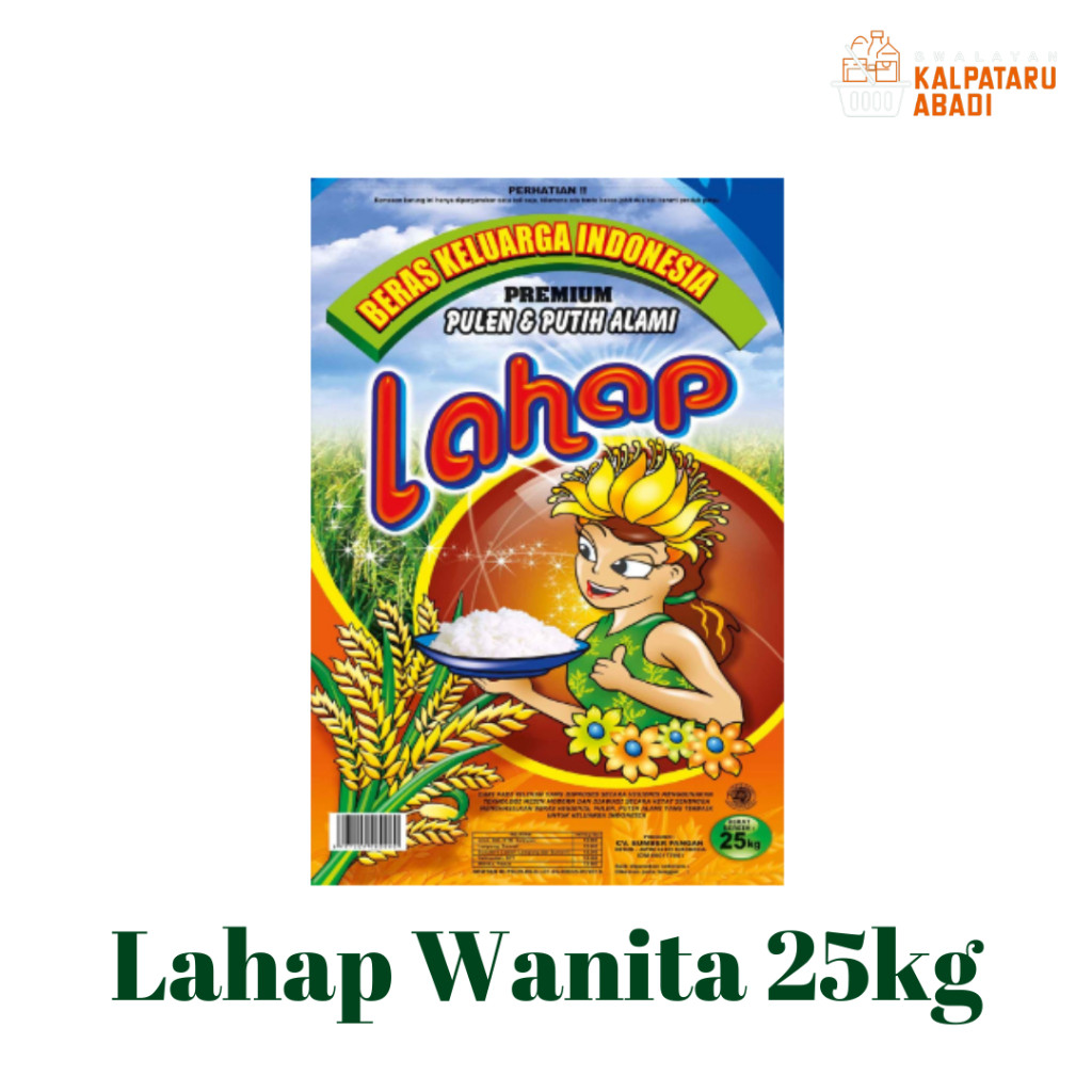 

Terlaris Beras Lahap Wanita 25kg Putih Bersih Premium