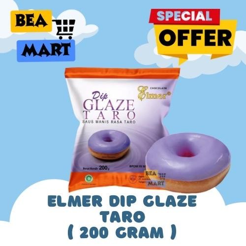 

Elmer Dip Glaze TARO 200gr | Selai Donut Donat Talas / Topping Saus Dessert 200 gram gr