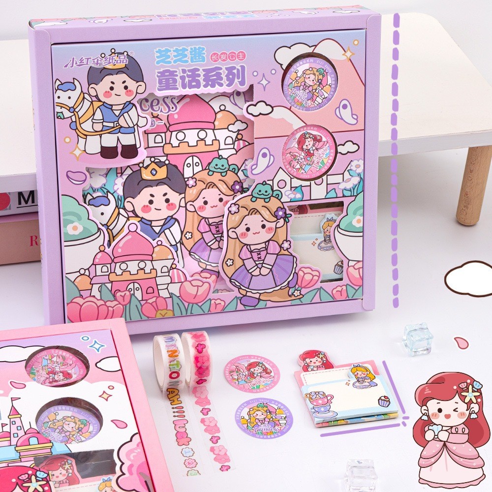 

Stiker Lucu 1 Set Box Tema Kartun Stiker Label untuk Buku Pegangan Diary Dekorasi DIY Stiker Spiral Elegan Bahan Buku Notebook