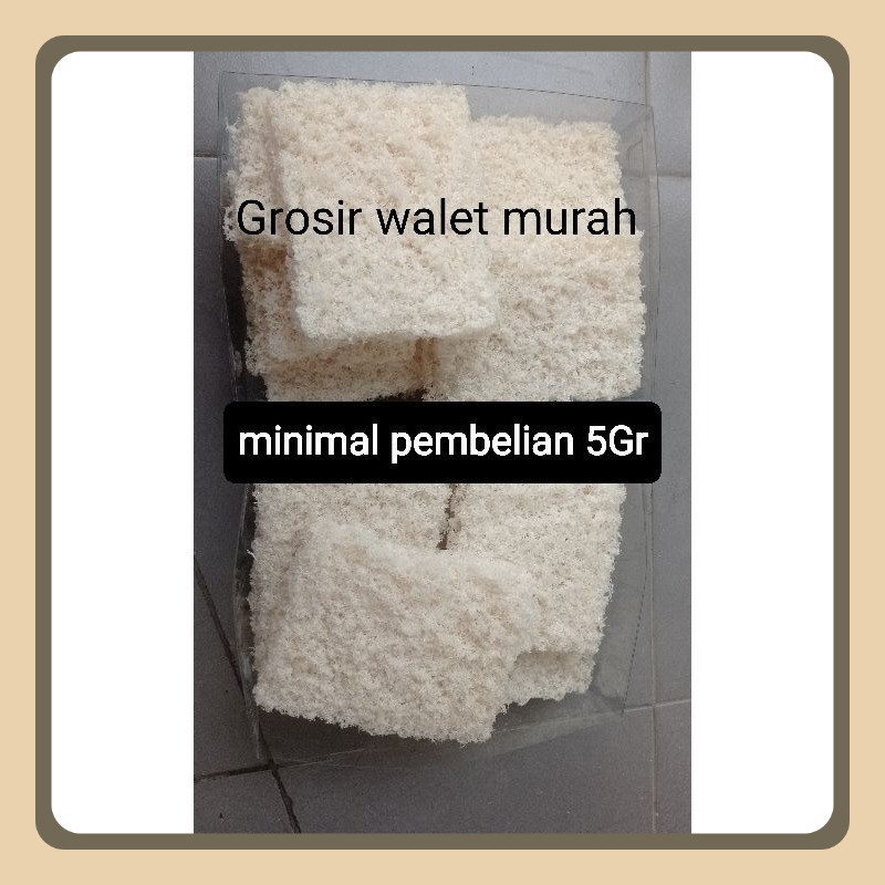 

sarang burung walet hancuran bersih siap masak / 燕窝 / birdnest / yenping murah / berat 30-50gr